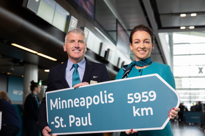 Aer Lingus continues to soar with return to Minneapolis-St. Paul
