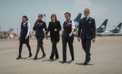 New look for Aeromexico crew uniforms