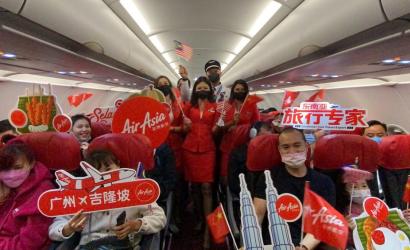AirAsia relaunches seven China destinations for 2023