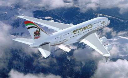Etihad celebrates inaugural A380 flight
