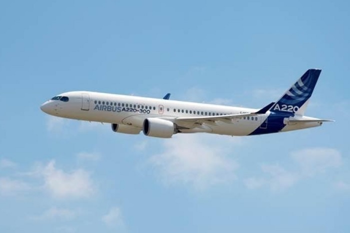 Airbus unveils A220 following Bombardier acquisition