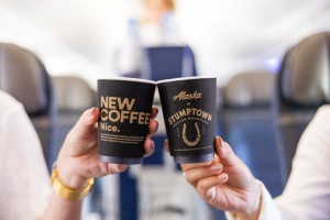 Alaska Airlines and Stumptown Coffee partner to serve up bespoke coffee blend