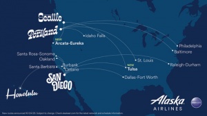 Alaska Airlines strengthens commitment to San Diego, Portland and Hawai’i with 13 new routes