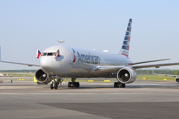 American Airlines arrives in Prague, Czech Republic, for first time