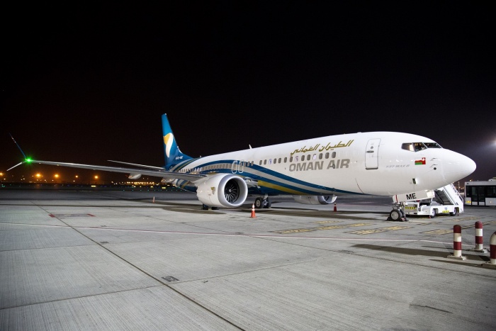 Oman Air takes delivery of latest Boeing 737 MAX 8