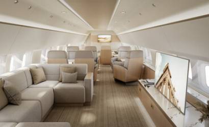 Boeing Business Jets Unveils Premium Cabin Selections for VIP Jets