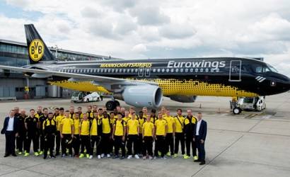 Borussia Dortmund takes off in new team Airbus