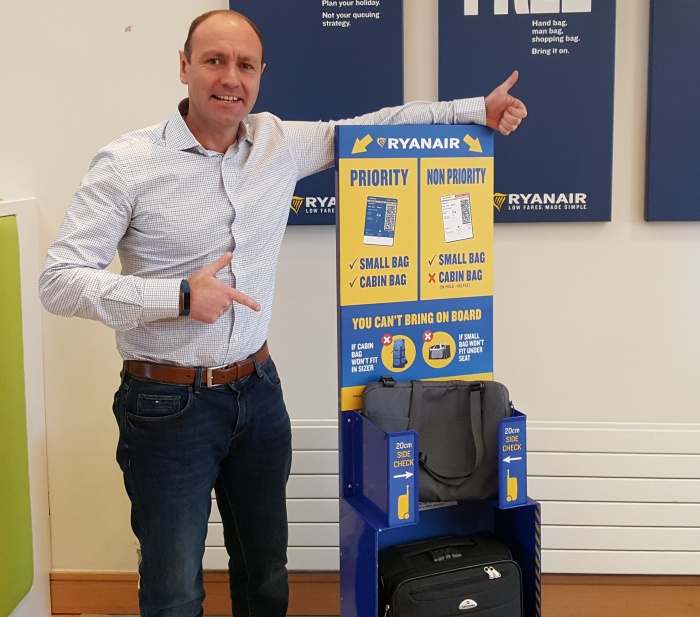 Non-priority Ryanair passengers to be forced to check luggage