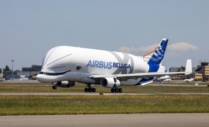 BelugaXL completes first test flight in France