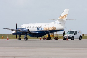 Blue Islands plane makes emergency landing at London Southend Airport