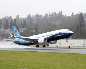 Boeing 737 MAX 8 makes first test flight