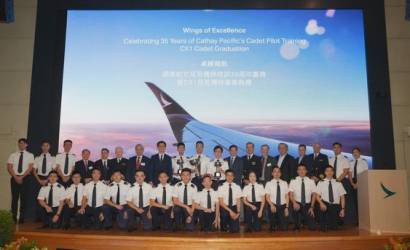 Cathay Pacific Marks 35 Years of Cadet Pilot Training and Graduates First Integrated Programme