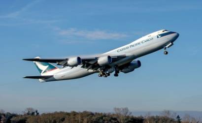 Boeing delivers first improved 747-8 to Cathay Pacific