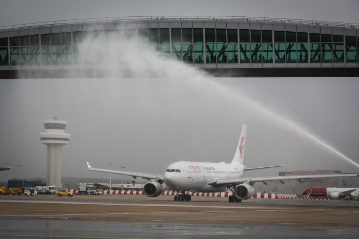 London Gatwick welcomes new Shanghai departure