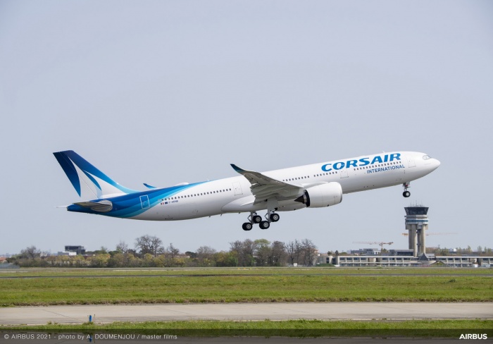 Corsair welcomes first Airbus A330-900 to fleet