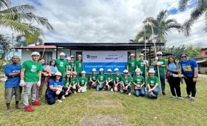 Korean Air and Delta Air Lines repair homes with Habitat for Humanity in the Philippines