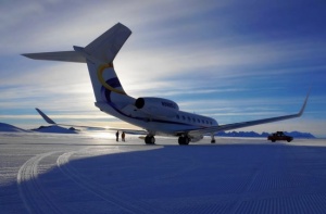 Deer Jet touches down in Antarctica for new charter service