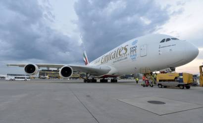 Emirates brings A380 to Vienna for first time