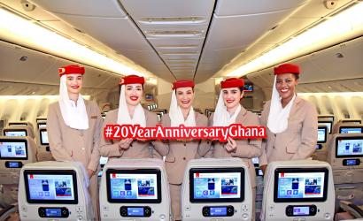 Emirates Marks Two Decades of Connecting Ghana to the World
