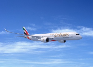 Emirates to Offer High-Speed, Global Inflight Broadband on 50 New A350s