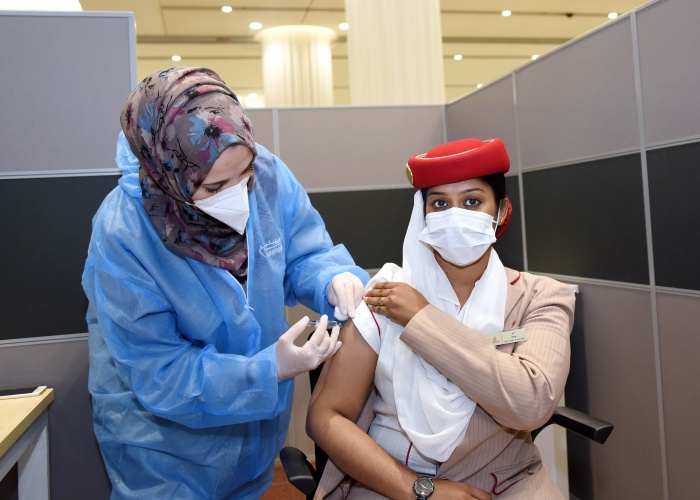 Emirates Group offers Covid-19 vaccine to employees