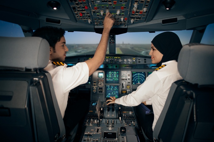 Etihad Airways trains next generation of pilots in Abu Dhabi
