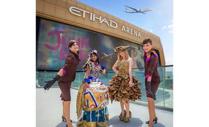 Etihad Airways partners with Junk Kouture