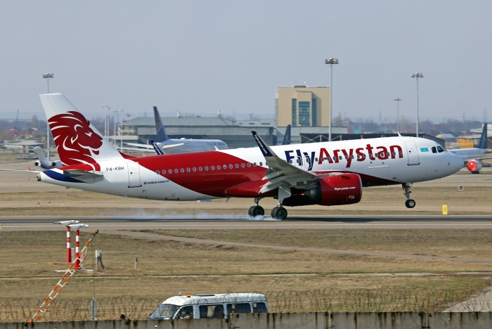 FlyArystan grows fleet with new Airbus delivery