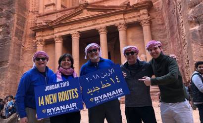 Ryanair to launch new flights to Jordan