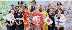 Japan Airlines Celebrates 10 Years at Helsinki Airport with Festivities and Cultural Exchange
