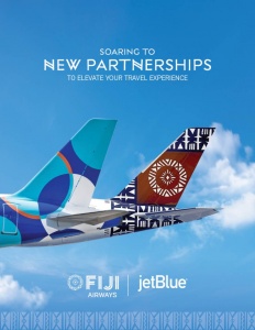 Fiji Airways partners with JetBlue