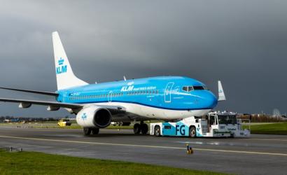 KLM and partners continue sustainable taxiing trials as part of the ALBATROSS project