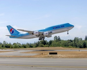 Korean Air welcomes first Boeing 747-8 Intercontinental to fleet