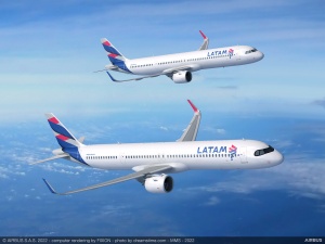 LATAM boosts fleet with order for 17 Airbus A321s
