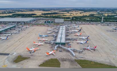 New aircraft stands open at London Stansted