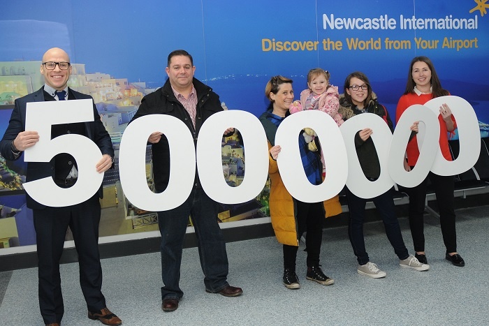 Newcastle International Airport set for busiest year in a decade