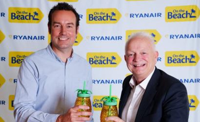 On the Beach Partners with Ryanair for Low Fare Flight Packages