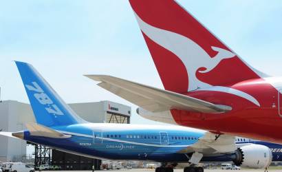 Qantas welcomes Boeing Dreamliner to Sydney