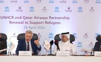 Qatar Airways renews partnership with UNHCR
