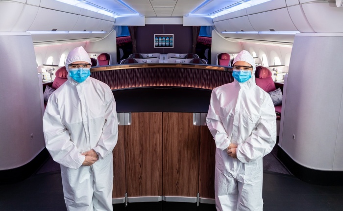 Qatar Airways welcomes first fully Covid-19 vaccinated flight