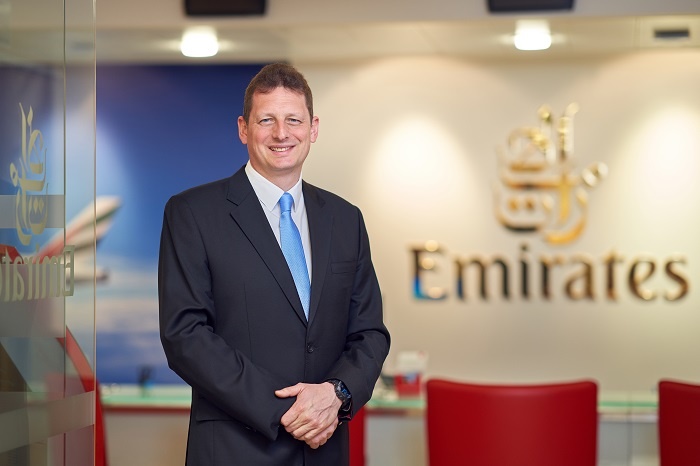 Jewsbury to head Emirates operations in UK