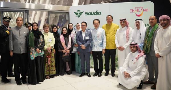 Thailand Celebrates Saudia’s Inaugural Non-Stop Flights to Phuket