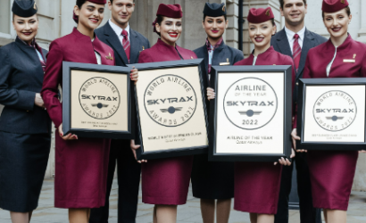 Qatar Airways Wins the “Airline of the Year” Award by Skytrax for an Unprecedented Seventh Time and