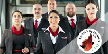 News: Air Canada Named One of Montreal’s Top Employers for
the 10th Consecutive Year