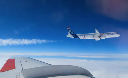 Airbus’ most popular aircraft takes to the skies with 100% sustainable aviation fuel