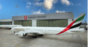 Turkish Technic provides aircraft maintenance service to Emirates Airlines
