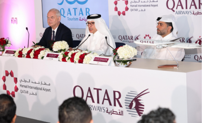 Qatar Airways’ Stand Opens with Exhilarating Experience at Arabian Travel Market (ATM)