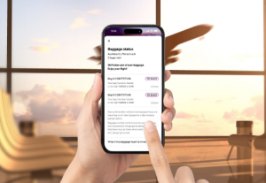 Baggage tracking in Air NZ app en route for customers