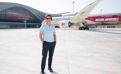 Abu Dhabi welcomes Tom Cruise on first flight into Abu Dhabi International Airport’s new Terminal