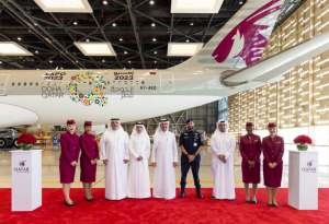 Qatar Airways Expo 2023 Doha Livery Revealed in Style